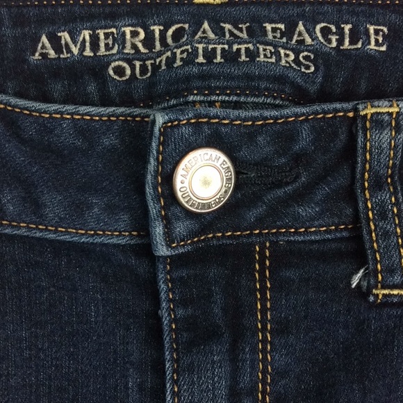 American Eagle Super Stretch Skinny Jeans Sz 4 - Picture 6 of 7